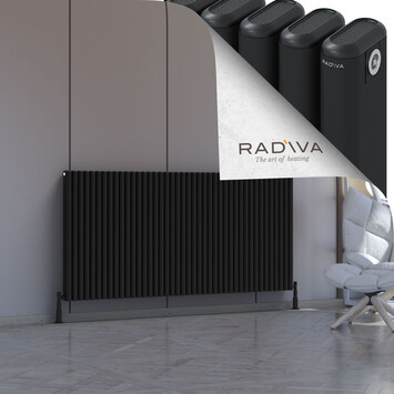 Radiva - Kotto Radiateur En Aluminium 900x1886 Noir