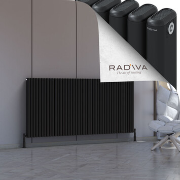 Radiva - Kotto Radiateur En Aluminium 900x1931 Noir