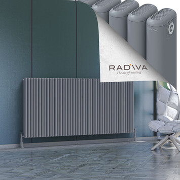 Radiva - Kotto Radiateur En Aluminium 900x1976 Gris