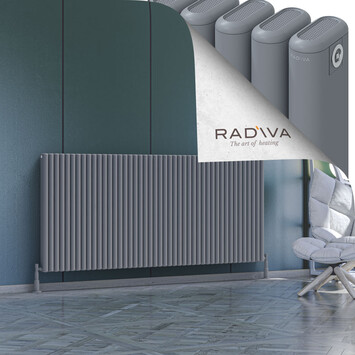 Radiva - Kotto Radiateur En Aluminium 900x2021 Gris