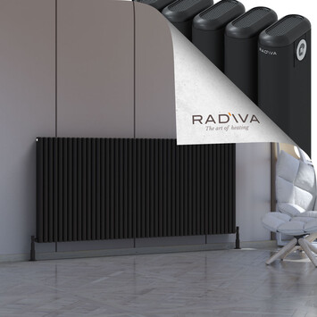 Radiva - Kotto Radiateur En Aluminium 900x2021 Noir