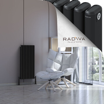 Radiva - Kotto Radiateur En Aluminium 900x401 Noir
