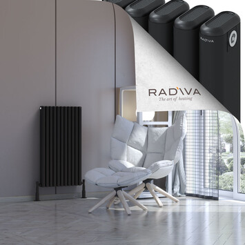 Radiva - Kotto Radiateur En Aluminium 900x491 Noir