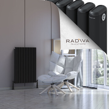 Radiva - Kotto Radiateur En Aluminium 900x581 Noir