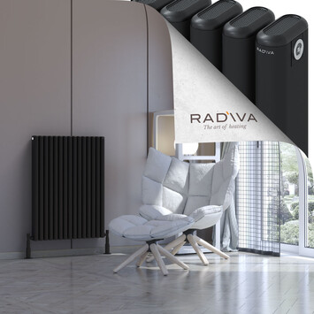 Radiva - Kotto Radiateur En Aluminium 900x671 Noir