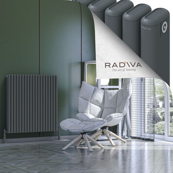 Radiva - Kotto Radiateur En Aluminium 900x851 Anthracite