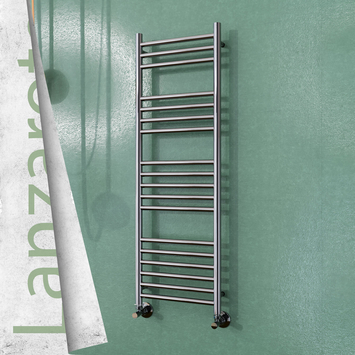 Radiva - Lanzarote Acier Inoxydable Sèche Serviettes 400x1200 Finition de polissage