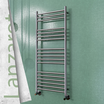Radiva - Lanzarote Acier Inoxydable Sèche Serviettes 500x1200 Finition de polissage