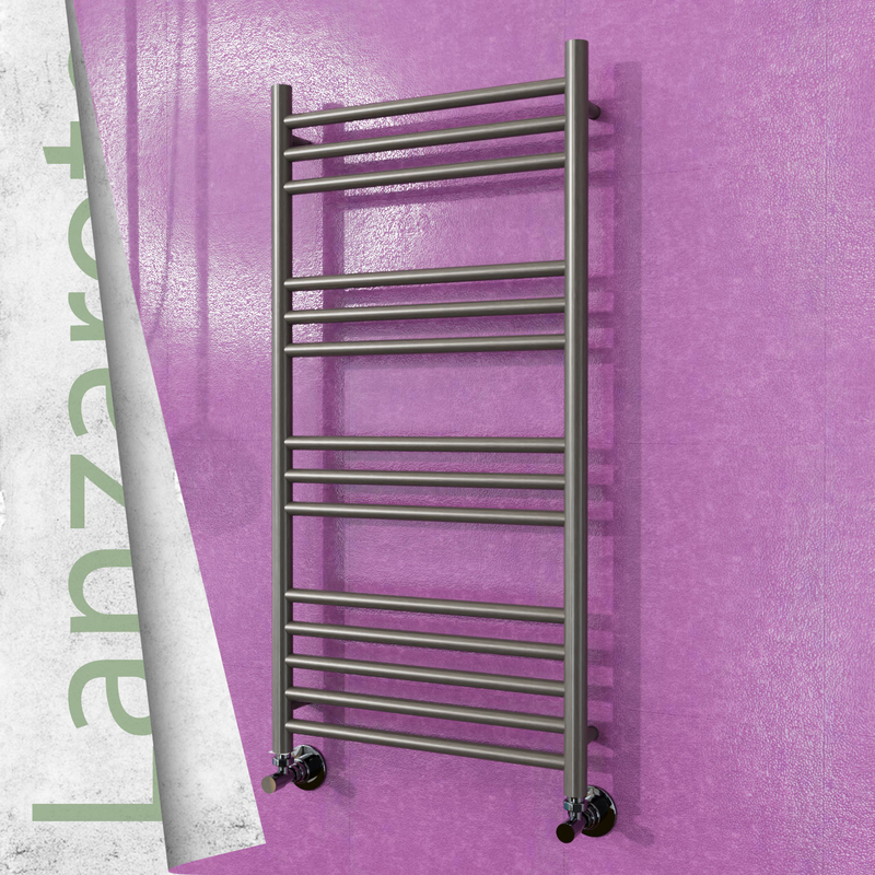 Lanzarote Decorative Towel Warmer 500x1000 (Stainless Steel) Satine Finish