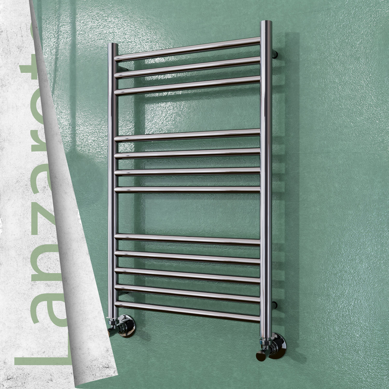 Lanzarote Stainless Steel Towel Warmer 500x800 Polished Finish
