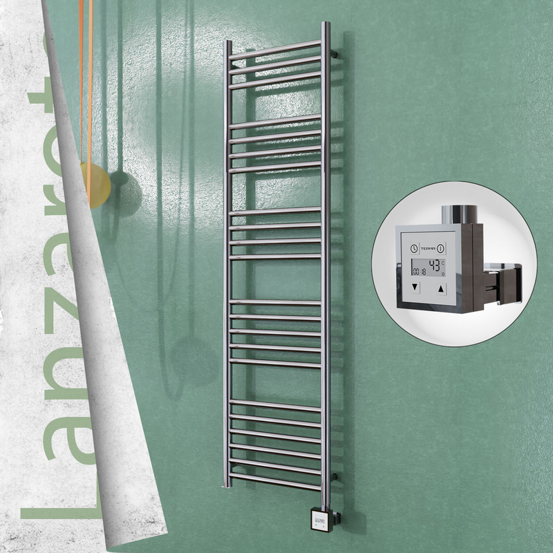 Lanzarote Electric Towel Warmer 400x1500 Polished Finish Ktx3 300 W