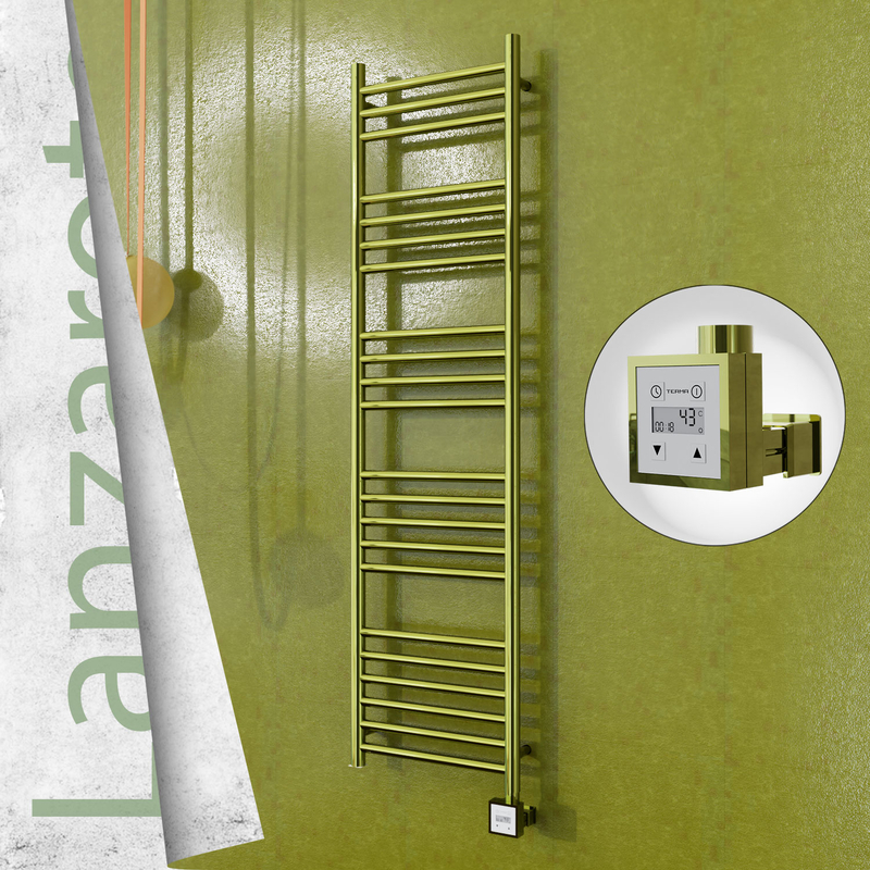 Lanzarote Electric Towel Warmer 400x1500 Gold Ktx3 300 W