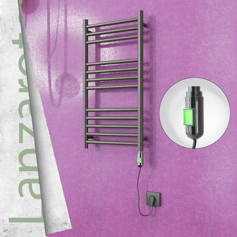 Lanzarote Electric Towel Warmer 400x800 Satine Finish (On/Off) 200 W