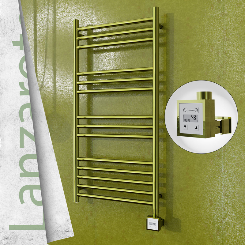 Lanzarote Electric Towel Warmer 500x1000 Gold Ktx3 200 W