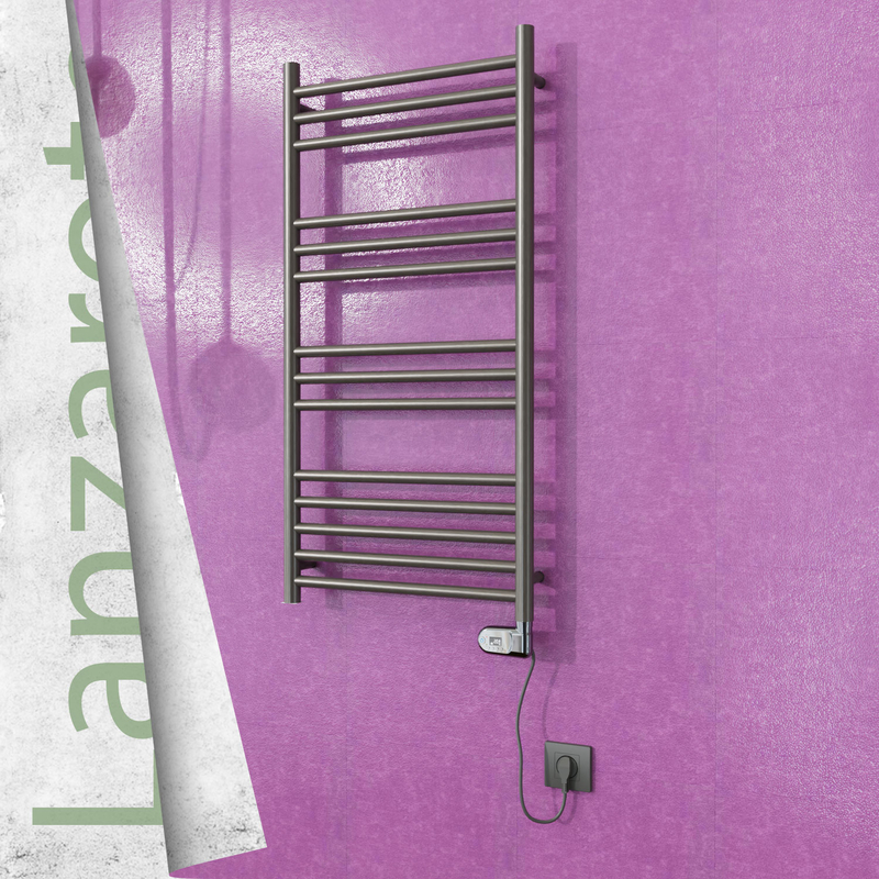 Lanzarote Electric Towel Warmer 500x1000 Satine Finish (Thesis Thermostat) 200 W