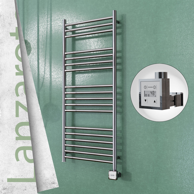 Lanzarote Electric Towel Warmer 500x1200 Polished Finish Ktx3 300 W