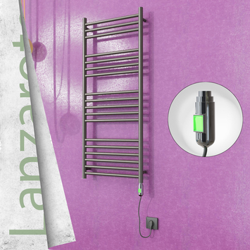 - Lanzarote Electric Towel Warmer 500x1200 Satine Finish (On/Off) 300 W  - Lanzarote Electric Towel Warmer 500x1200 Satine Finish (On/Off) 300 W