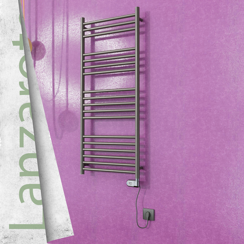 Lanzarote Electric Towel Warmer 500x1200 Satine Finish (Thesis Thermostat) 300 W