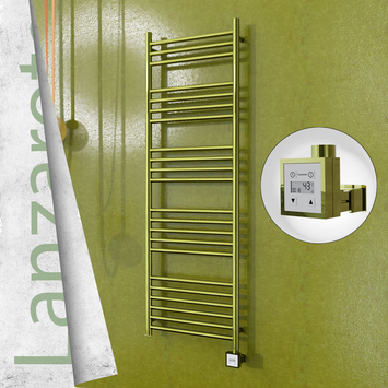 - Lanzarote Electric Towel Warmer 500x1500 Gold Ktx3 300 W  - Lanzarote Electric Towel Warmer 500x1500 Gold Ktx3 300 W