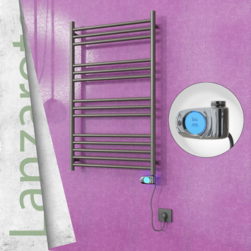  - Lanzarote Electric Towel Warmer 600x1000 Satine Finish (Musa Thermostat) 200 W