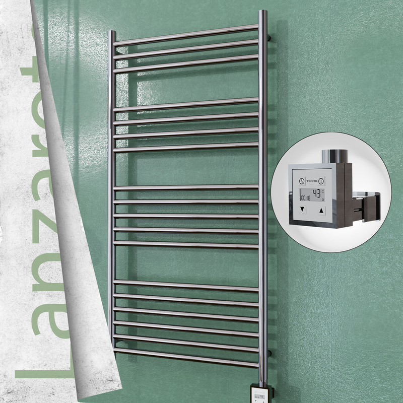 Lanzarote Electric Towel Warmer 600x1200 Polished Finish Ktx3 300 W