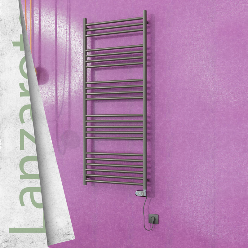 Lanzarote Electric Towel Warmer 600x1500 Satine Finish (Thesis Thermostat) 300 W