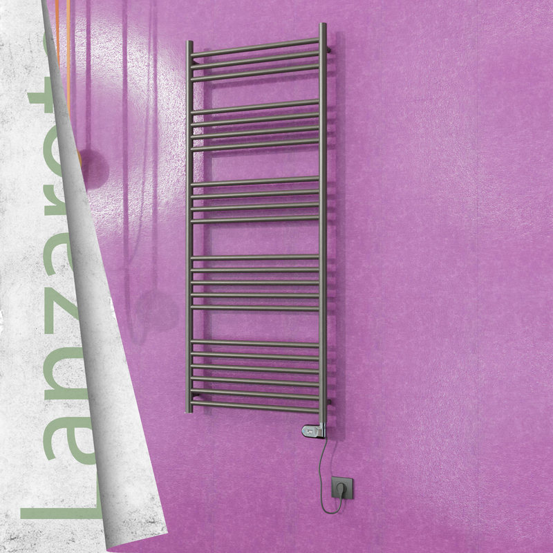 Lanzarote Electric Towel Warmer 600x1500 Satine Finish (Thesis Thermostat) 300 W