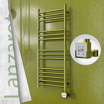 Radiva - Lanzarote Elektrikli Havlupan 400x1000 Altın (KTX3 Termostat) 200W