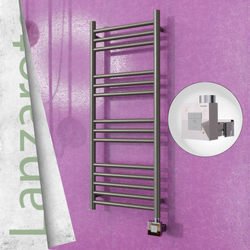  - Lanzarote Electric Towel Warmer 400x1000 Satine Finish Ktx1 200 W