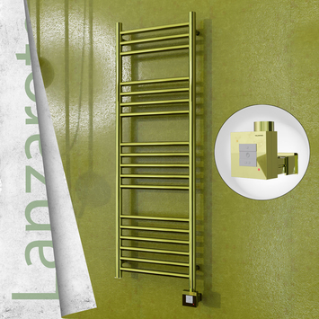 Radiva - Lanzarote Elektrikli Havlupan 400x1200 Altın (KTX1 Termostat) 300W