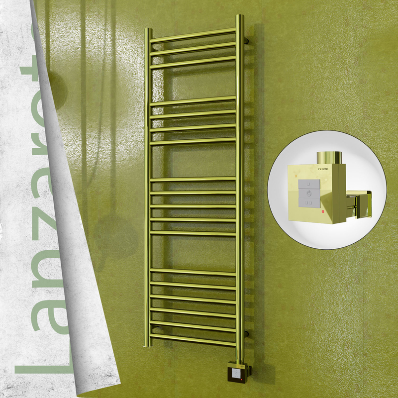 Lanzarote Electric Towel Warmer 400x1200 Gold Ktx1 200 W