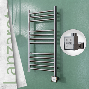 Radiva - Lanzarote Elektrikli Havlupan 400x800 Ayna Polisaj (KTX3 Termostat) 200W