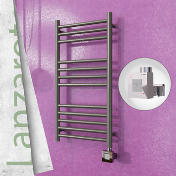 Radiva - Lanzarote Elektrikli Havlupan 400x800 Satine Polisaj (KTX1 Termostat) 200W
