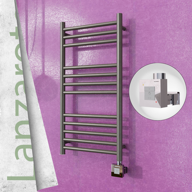 Lanzarote Elektrikli Havlupan 400x800 Satine Polisaj (KTX1 Termostat) 200W