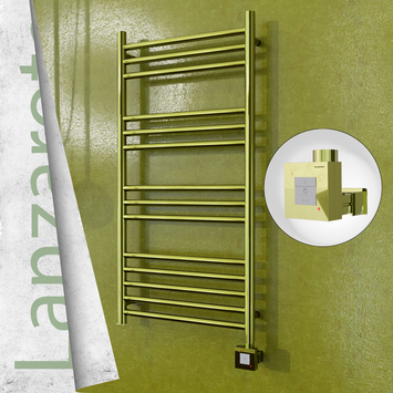  - Lanzarote Electric Towel Warmer 500x1000 Gold Ktx1 200 W