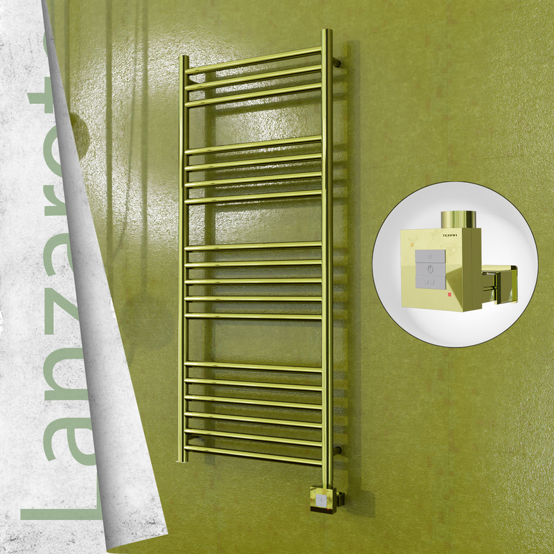 Lanzarote Electric Towel Warmer 500x1200 Gold Ktx1 300 W
