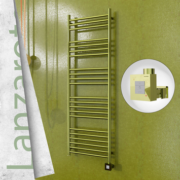  - Lanzarote Electric Towel Warmer 500x1500 Gold Ktx1 300 W