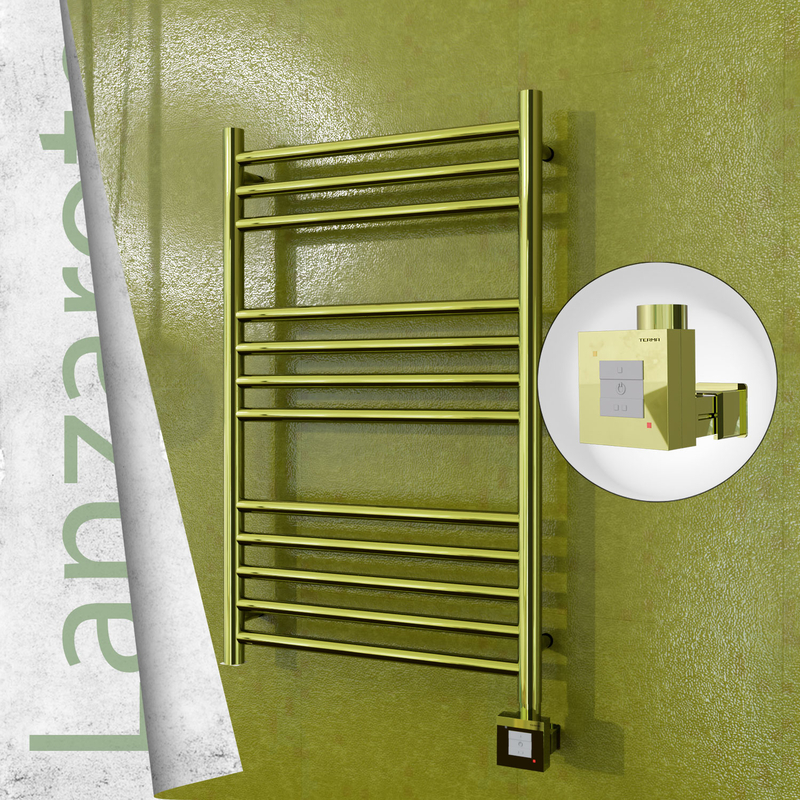 Lanzarote Electric Towel Warmer 500x800 Gold Ktx1 200 W