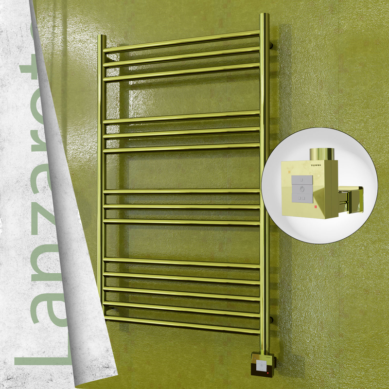 Lanzarote Electric Towel Warmer 600x1000 Gold Ktx1 200 W
