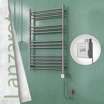 Radiva - Lanzarote Elektrikli Havlupan 600x1000 Ayna Polisaj (KTX3 Termostat) 300W Spiral Kablolu