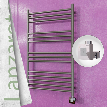 Radiva - Lanzarote Sèche Serviettes Electrique 600x1000 Finition peinture satiné Ktx1 300 Watt