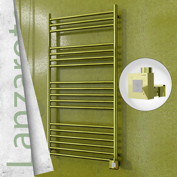  - Lanzarote Electric Towel Warmer 600x1200 Gold Ktx1 300 W