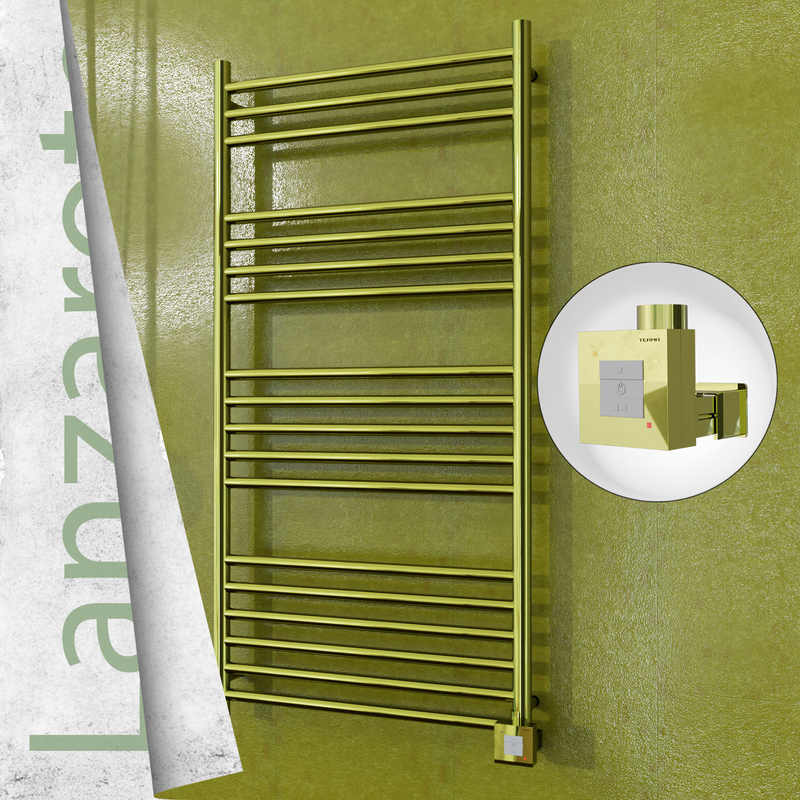 Lanzarote Electric Towel Warmer 600x1200 Gold Ktx1 300 W
