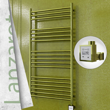 Radiva - Lanzarote Elektrikli Havlupan 600x1200 Altın (KTX3 Termostat) 300W