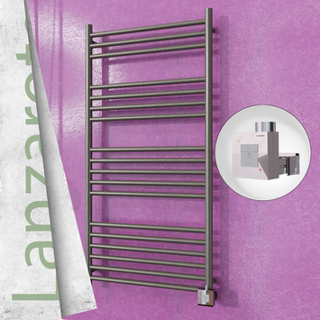 Radiva - Lanzarote Sèche Serviettes Electrique 600x1200 Finition peinture satiné Ktx1 300 Watt