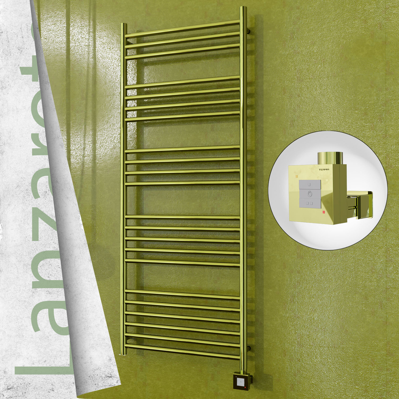 Lanzarote Electric Towel Warmer 600x1500 Gold Ktx1 300 W