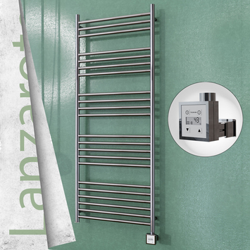 Radiva - Lanzarote Elektrikli Havlupan 600x1500 Ayna Polisaj (KTX3 Termostat) 600W