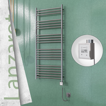 Radiva - Lanzarote Elektrikli Havlupan 600x1500 Ayna Polisaj (KTX3 Termostat) 600W Spiral Kablolu