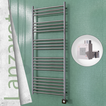  - Lanzarote Sèche Serviettes Electrique 600x1500 Finition de polissage Ktx1 600 Watt