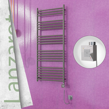 Radiva - Lanzarote Elektrikli Havlupan 600x1500 Satine Polisaj (KTX1 Termostat) 600W Spiral Kablolu